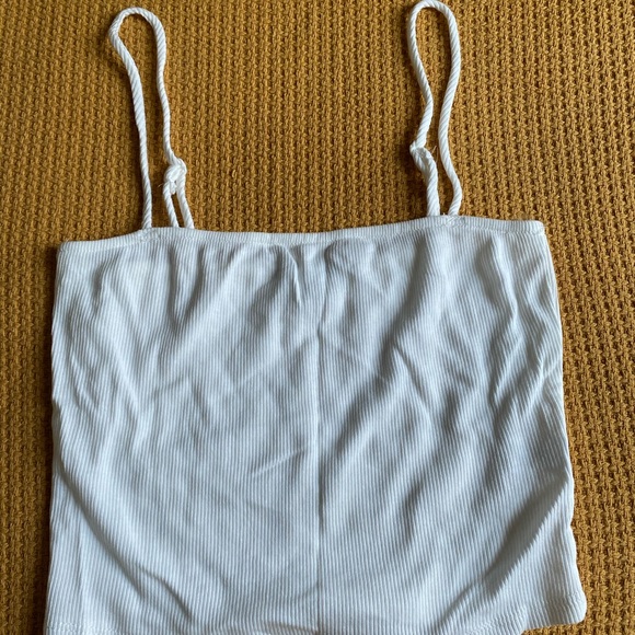 Ribbed Square Neck Cami - Picture 3 of 4